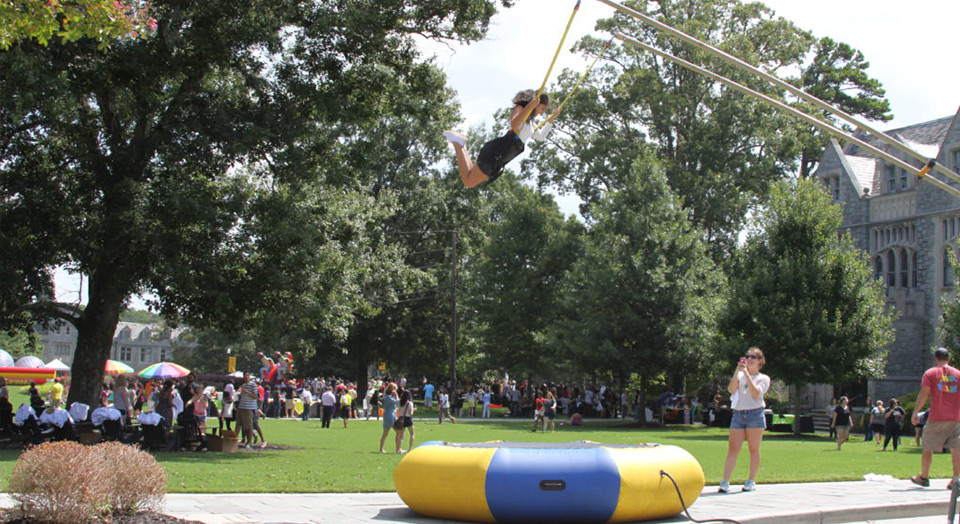 Traditions: QuadFest & Stomp the Lawn