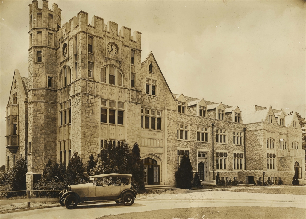 A older picture of Lupton hall