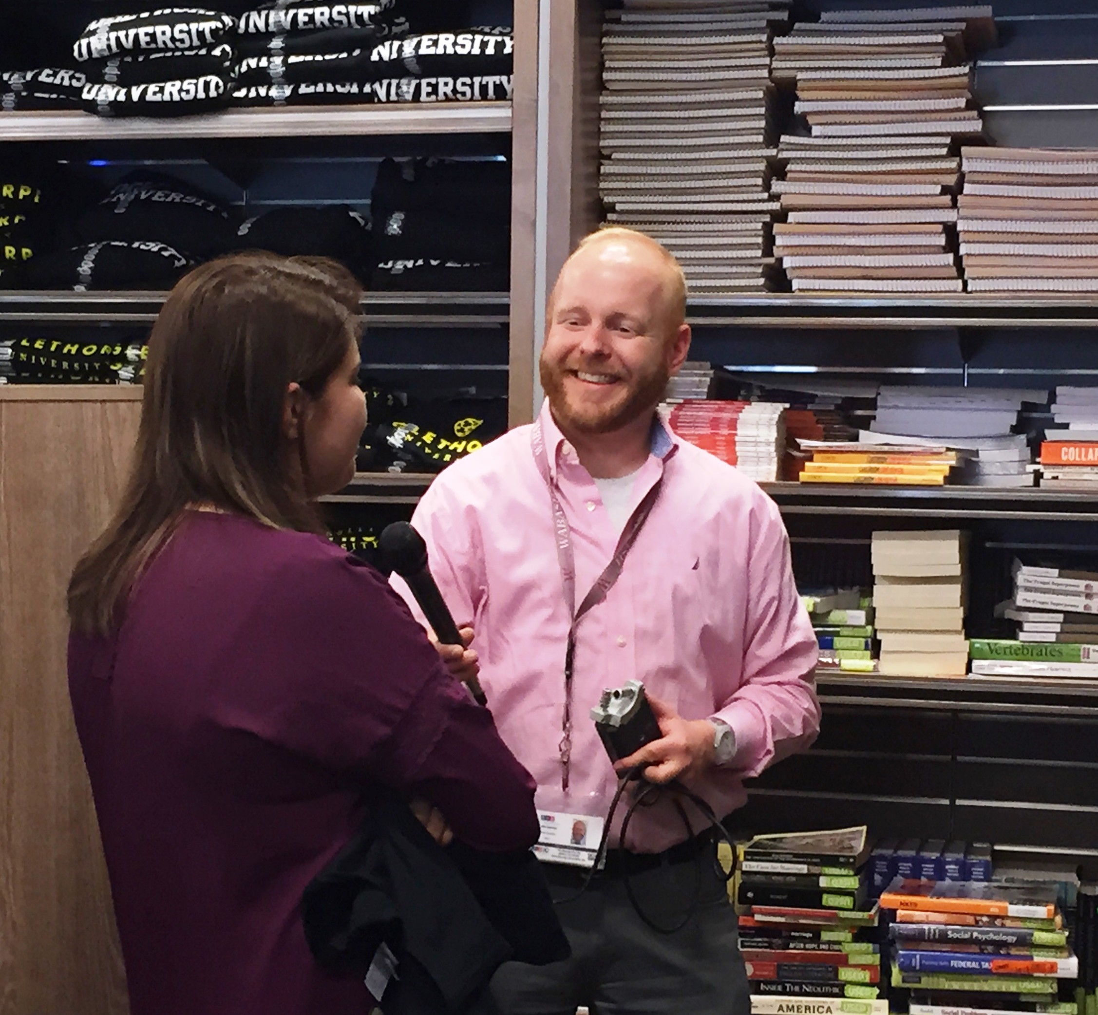 Kaley was interviewed by WABE's Jim Burress for NPR's Marketplace before she started her freshman year!