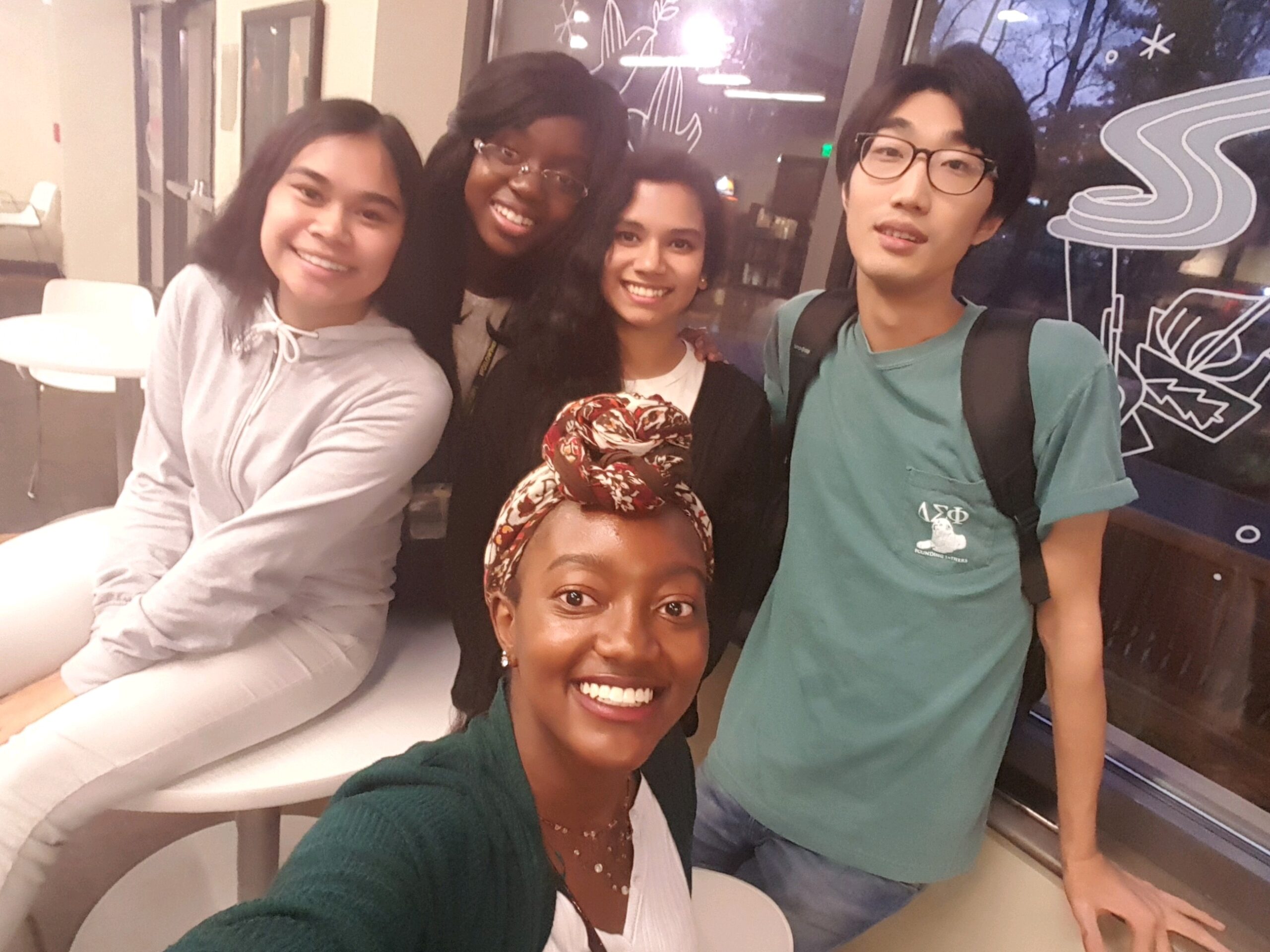 Korean Club selfie