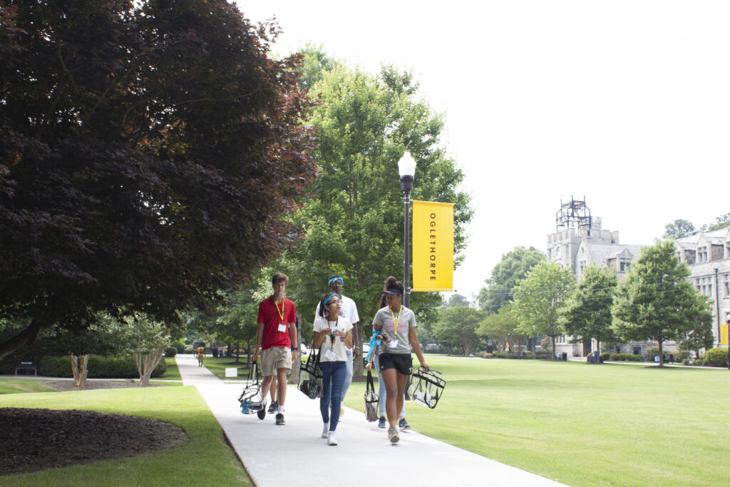 map day orientation quad walking