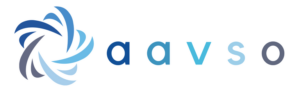 The logo for the American Association of Variable Star Observers. The letters "a a v s o" make up the logo.