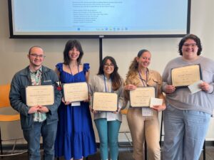 "The Core Self" honorees (from L to R): Marshall Davis Hancock, Cynthia Tinschmidt Leal, Jennifer Velasquz, Amina Sahovic and Jennah Waters