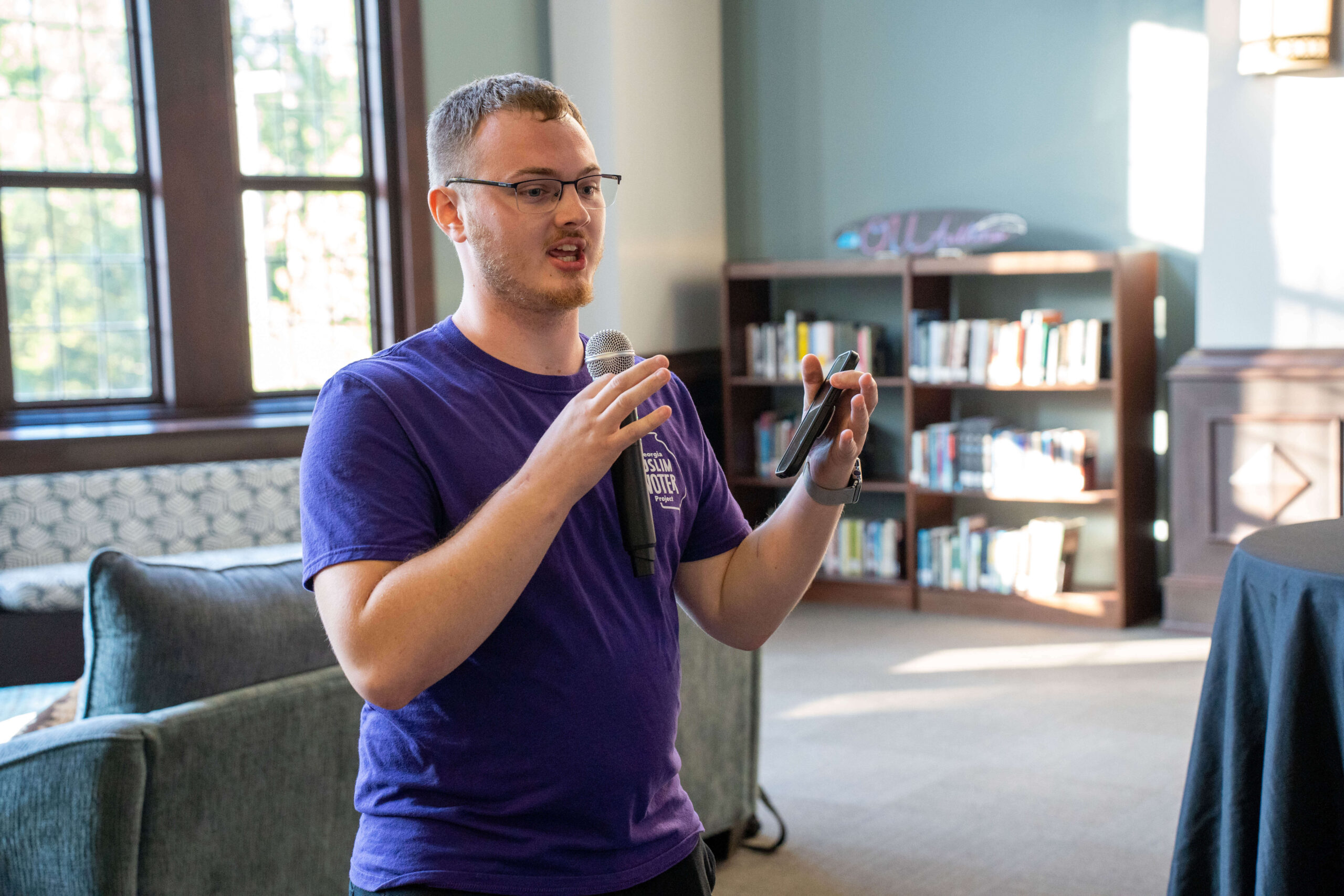 MSA event coordinator Zach Hamley '26