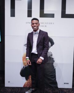 Marc Collins at the premiere of "Till"