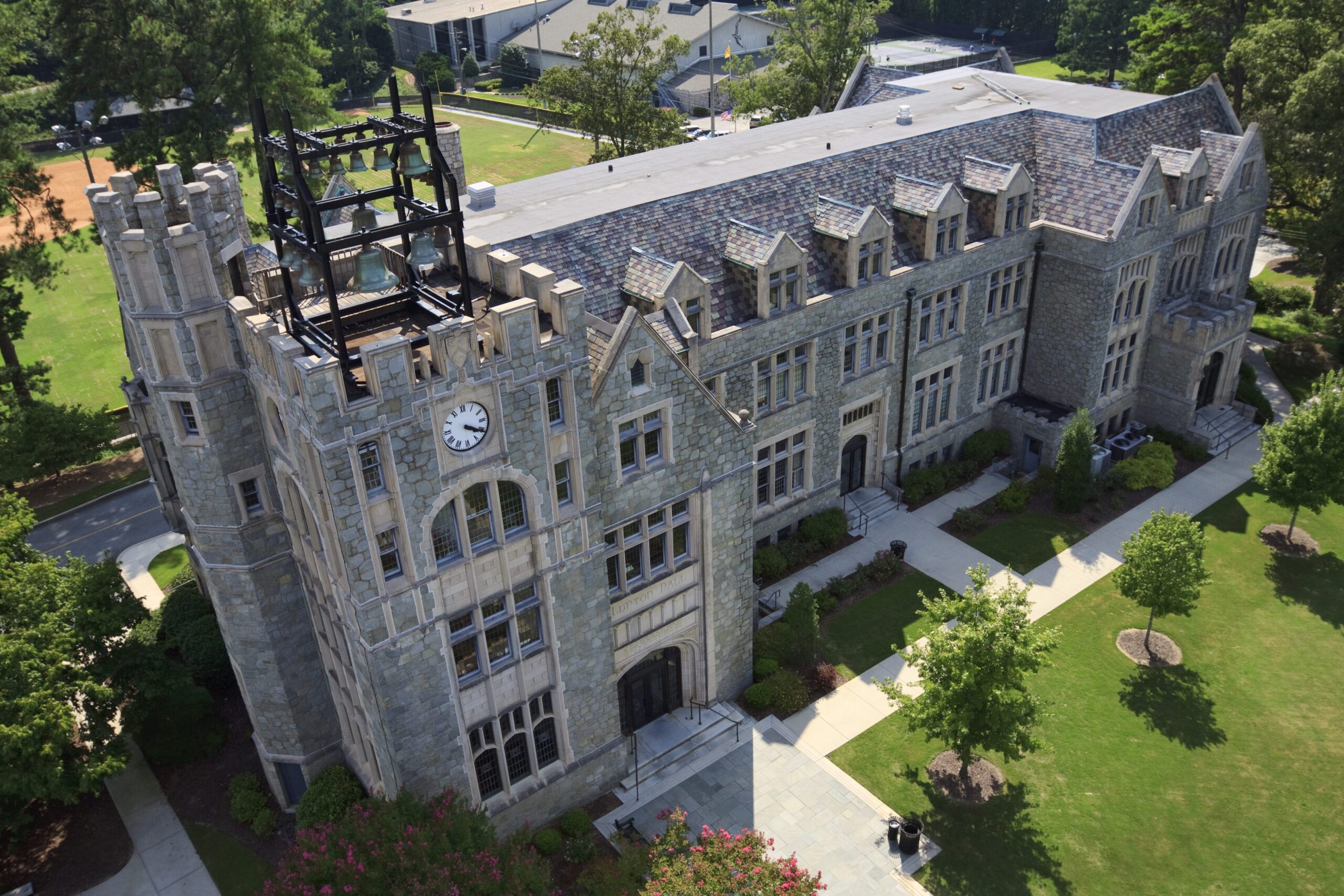 Oglethorpe U_Lupton Hall_aerial credit Oglethorpe U