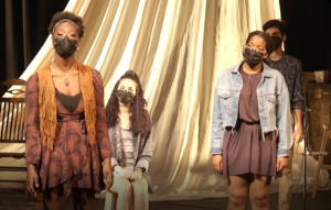 UnPlug Broadway students on stage 