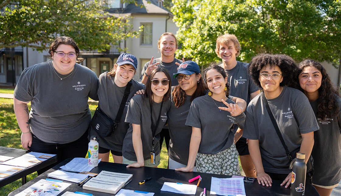 Students at Oglethorpe