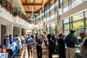 Oglethorpe University's Turner Lynch Campus Center busy with students