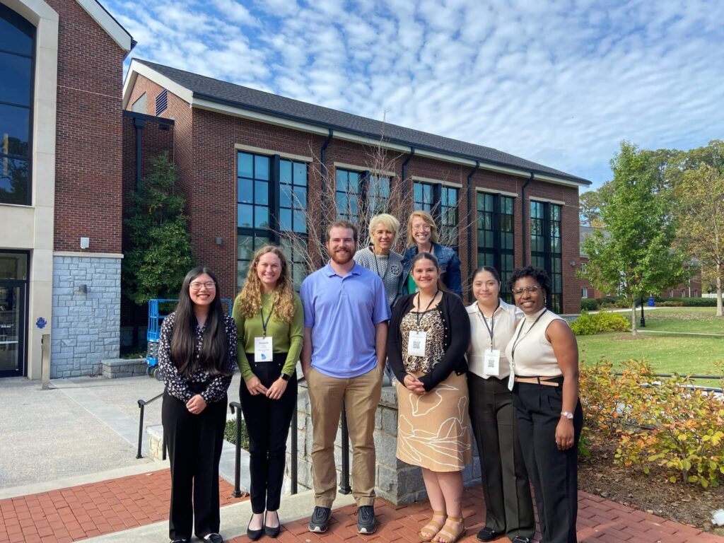 OU students and faculty at the 2024 Georgia Undergraduate Research Conference