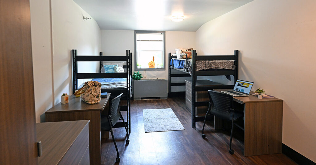 Upper Quad bedroom for two