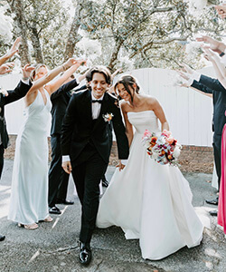 Katie Hunter ‘22 married Collin Sides ‘22 on September 21, 2024 in Vinings, GA.