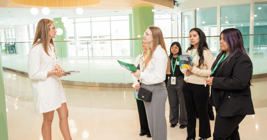 Students visit CHOA in spring 2025