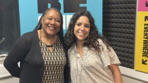 Rose Scott with Maria Isabel Moraes Lanzelotti '26