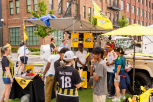 The Petrel Tailgate at the ATL Futbol Fest.