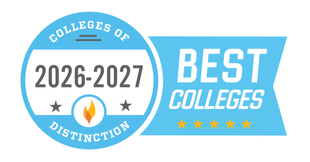 Colleges of Distinction 2026-27 Banner