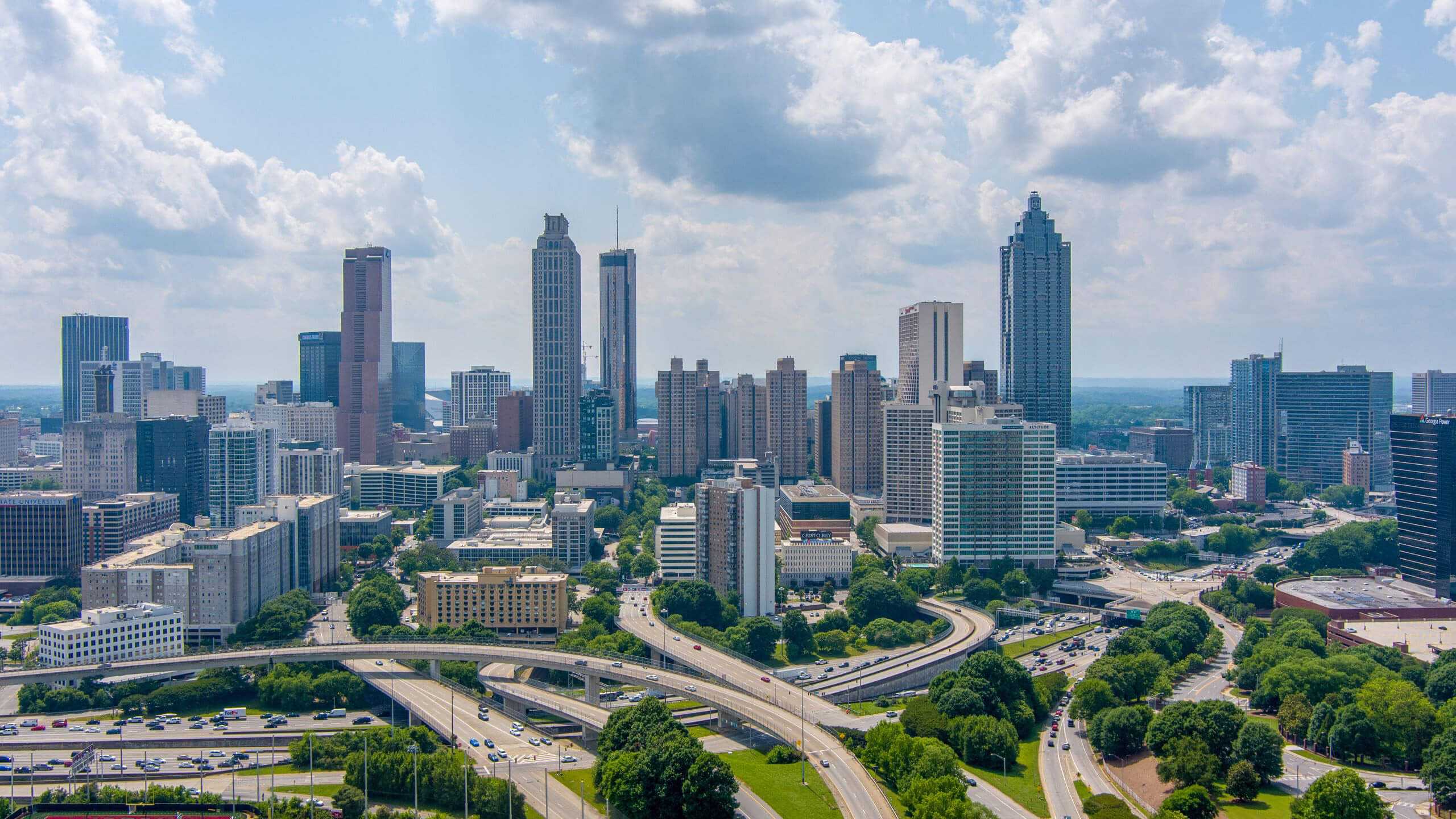 Atlanta skyline daytime