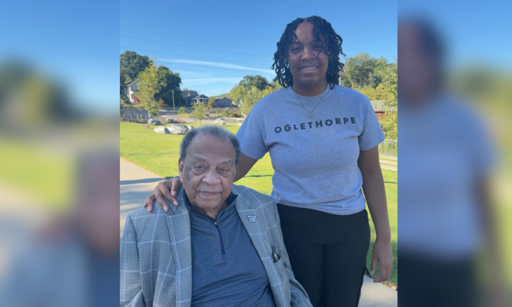Destiny Sutton meets Andrew Young