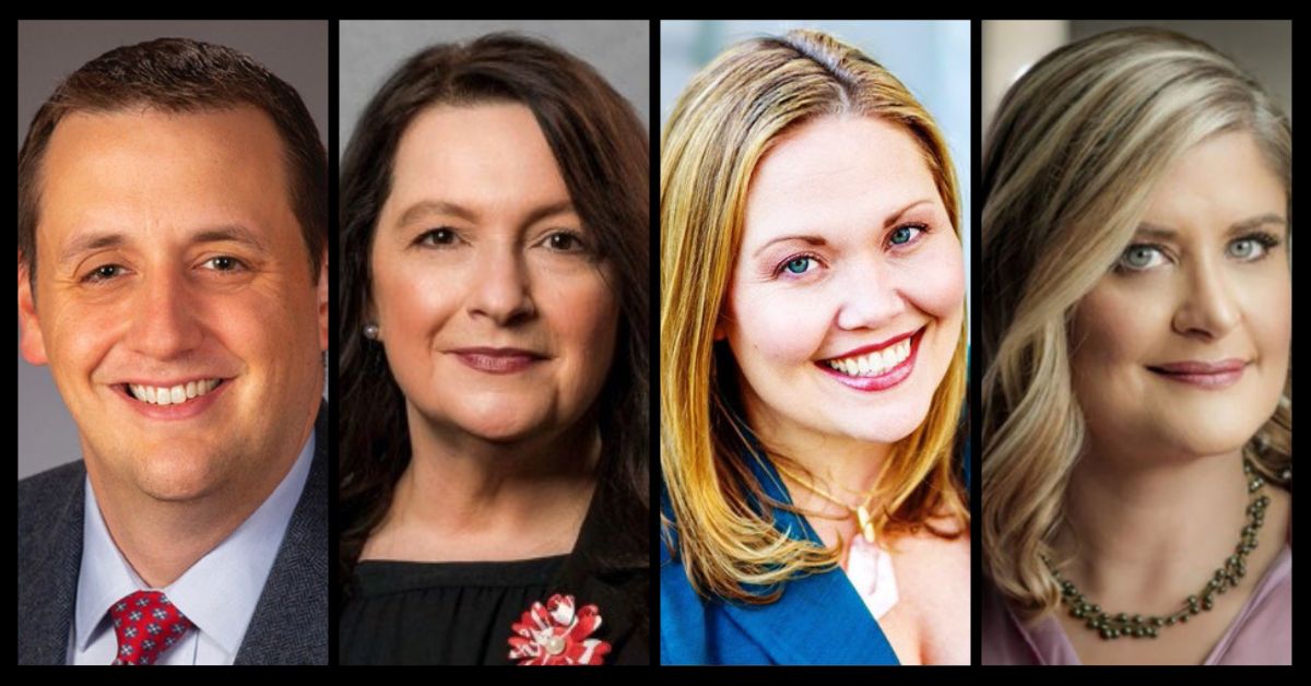 The university's newest members of the Board of Trustees are Tom Collens '05, partner at Ernst & Young; Barbara Frano, corporate senior director of food service for Coca-Cola Bottling Company UNITED; Beth Schiavo, executive director and board president of the Center for Puppetry Arts; and Jennifer Whyte '99, chief accounting officer for Global Payments Inc.